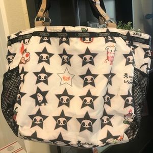 Tokidoki x Lesportsac tote bag